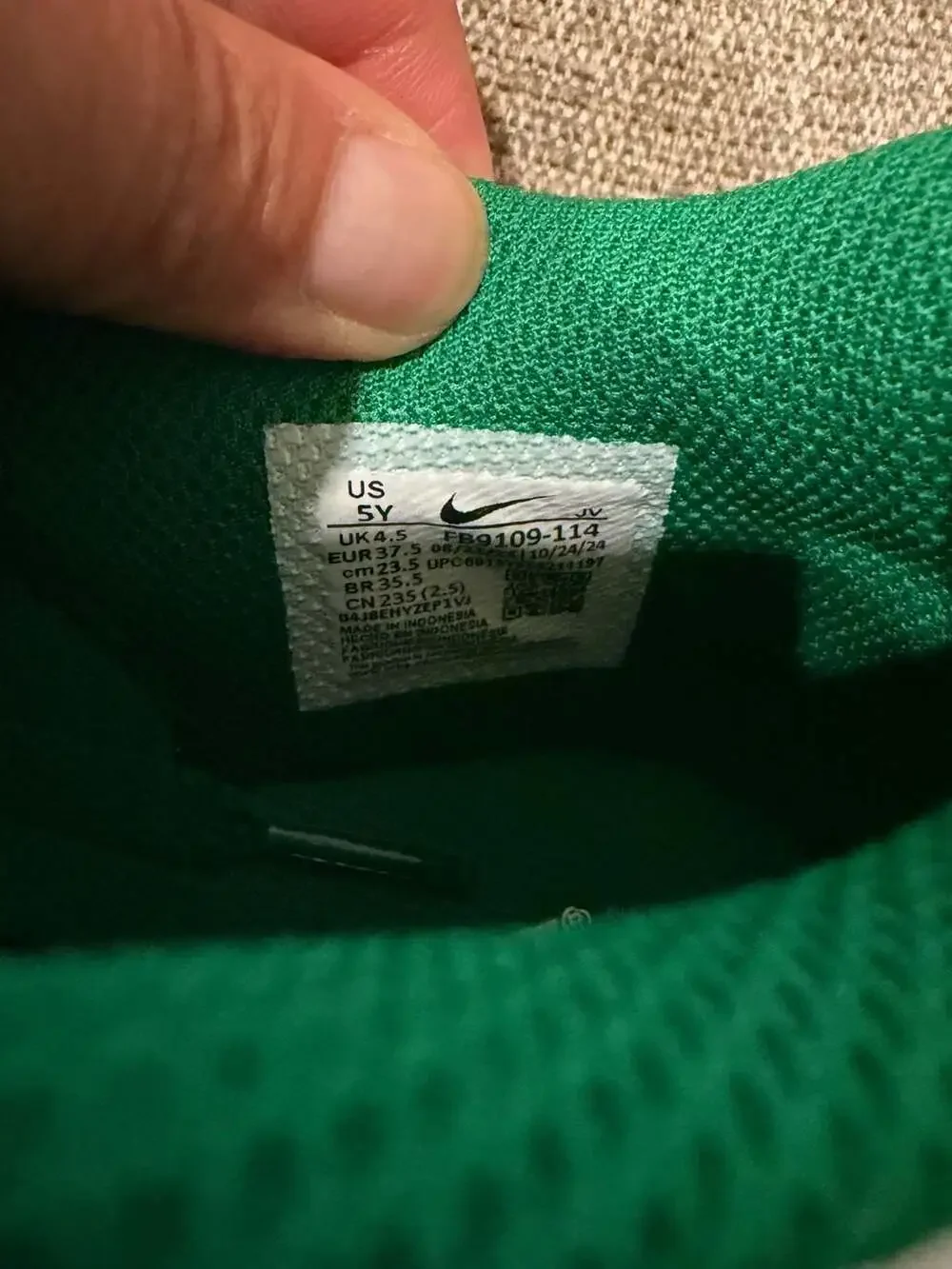 Nike Dunk Low (GS) White/Malachite Shoes